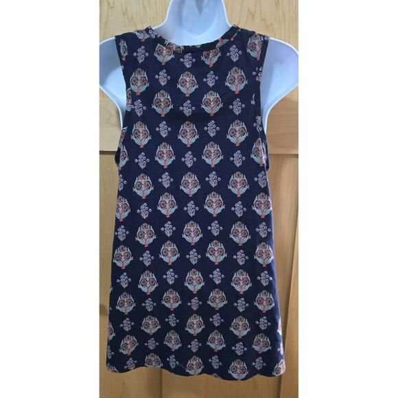 Maeve By Anthropologie Sleeveless Floral Button-Front Top With Pintuck Details - Picture 3 of 8